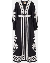FARM Rio - Robe Longue Nature Imprimee En Coton - Lyst