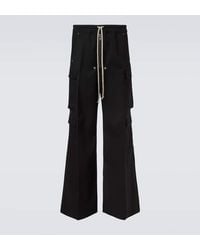 Rick Owens - Cargobelas Virgin Wool Cargo Pants - Lyst