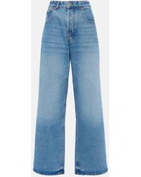 Jacquemus - Le De-Nimes Large Wide-Leg Jeans - Lyst