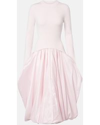 Jonathan Simkhai - Kenlie Ribbed-Knit Midi Dress - Lyst