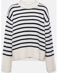 Lisa Yang - Sony Striped Cashmere Sweater - Lyst