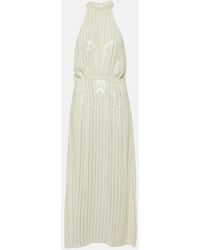 RIXO London - Bridal Vivienne Sequined Midi Dress - Lyst