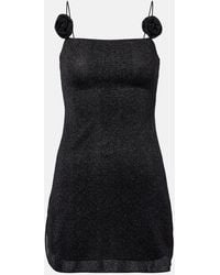 Oséree - Lumiere Floral-Applique Minidress - Lyst