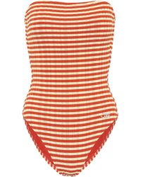 Solid & Striped Badeanzug The Madeline - Orange