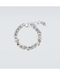 McQueen - Bracciale A Catena Skull - Lyst