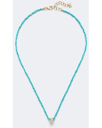 Suzanne Kalan - Infinite 18Kt Beaded Necklace With And Diamonds - Lyst