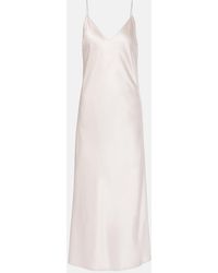 JOSEPH - Silk Satin Slip Dress - Lyst