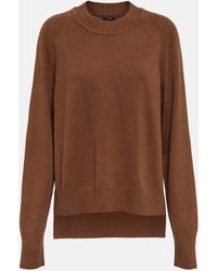 JOSEPH - Silk And Wool-blend Sweater - Lyst