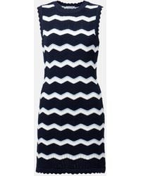 Veronica Beard - Vestido Corto Templeton En Mezcla De Algodon - Lyst