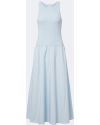 Velvet - Romilly Cotton-Blend Maxi Dress - Lyst