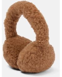 Max Mara - Camel Hair And Silk Ear Muffs - Lyst