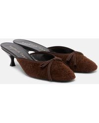 Herbert Levine - 24/7 Shearling Mules - Lyst