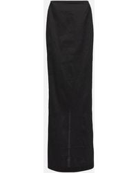 Alaïa - Knit Maxi Skirt - Lyst