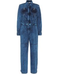 Stella McCartney Denim Jumpsuit - Blue
