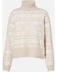 Bogner - Nadin Wool And Cotton-Blend Turtleneck Sweater - Lyst