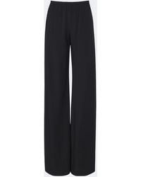 The Row - Gala Wool Wide-Leg Pants - Lyst