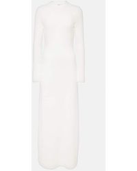 Proenza Schouler - Lara Cutout Boucle Maxi Dress - Lyst