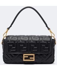 Fendi - Baguette 26424 Medium Leather Shoulder Bag - Lyst
