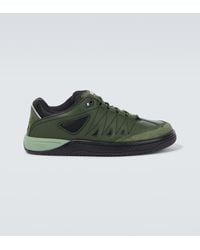 KENZO - Pxt Leather Sneakers - Lyst