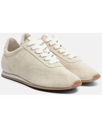 TOTEME - Sneakers Flex Aus Veloursleder - Lyst