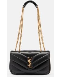 Saint Laurent - Loulou Small Leather Shoulder Bag - Lyst