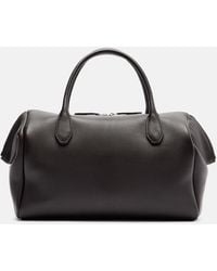 The Row - Faye Leather Bowling Bag - Lyst
