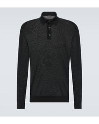 Zegna - Wool Polo Sweater - Lyst