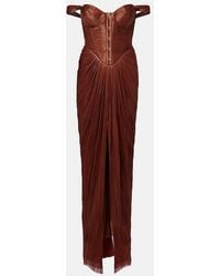 Maria Lucia Hohan - Susie Silk Bustier Gown - Lyst