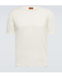 Alanui - T-shirt in lino - Lyst