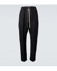 Rick Owens - Bela Wool Wide-Leg Pants - Lyst