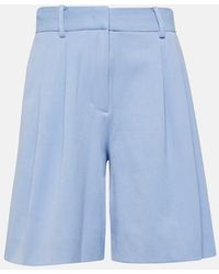 STAUD - Long Luisa Bermuda Shorts - Lyst