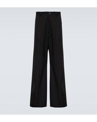 Balenciaga - Diy Wool Wide-leg Pants - Lyst