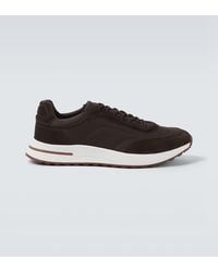 Loro Piana - Sneakers Week End Walk Con Suede - Lyst