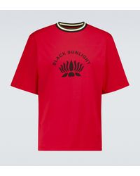 Wales Bonner Camiseta Sunlight de algodón - Rojo