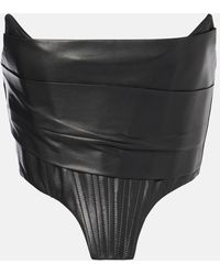 Alex Perry - Top Aus Leder - Lyst