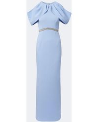 Rebecca Vallance - Aylin Embellished Crepe Gown - Lyst