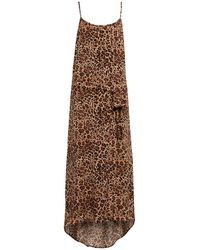 Melissa Odabash - Melissa Cheetah-print Midi Slip Dress - Lyst
