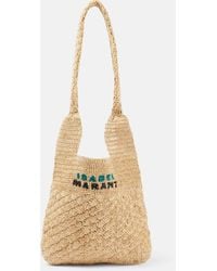 Isabel Marant - Praia Small Raffia Tote Bag - Lyst
