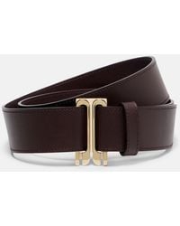 Victoria Beckham - Dorian Leather Belt - Lyst