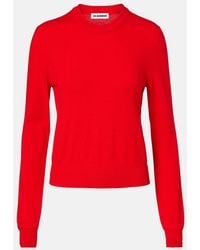 Jil Sander - Virgin Wool Sweater - Lyst