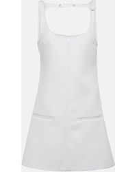 Courreges - Robe Reedition a logo - Lyst