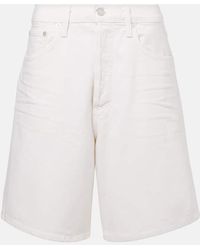 Agolde - Indra Mid-Rise Denim Shorts - Lyst