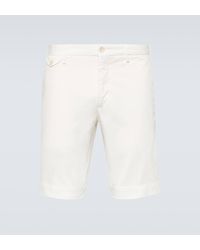 Incotex - Cotton-blend Slim Shorts - Lyst