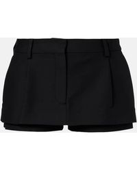 Acne Studios - Falda Pantalon De Saten De Algodon - Lyst