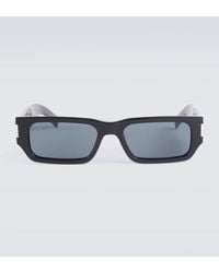 Saint Laurent - Sl 660 Rectangular Sunglasses - Lyst