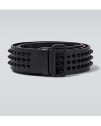 Christian Louboutin - Verzierter Guertel Loubi Aus Leder - Lyst