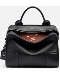 Loewe - Amazona 180 Lion Intarsio Large Tote Bag - Lyst
