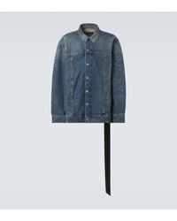 Rick Owens - Jumbo Worker Denim Jacket - Lyst