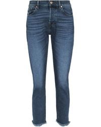7 For All Mankind - Mid-Rise Jeans Asher - Lyst