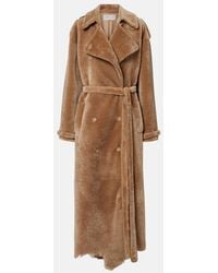 Gabriela Hearst - Tellus Double-Breasted Shearling Coat - Lyst